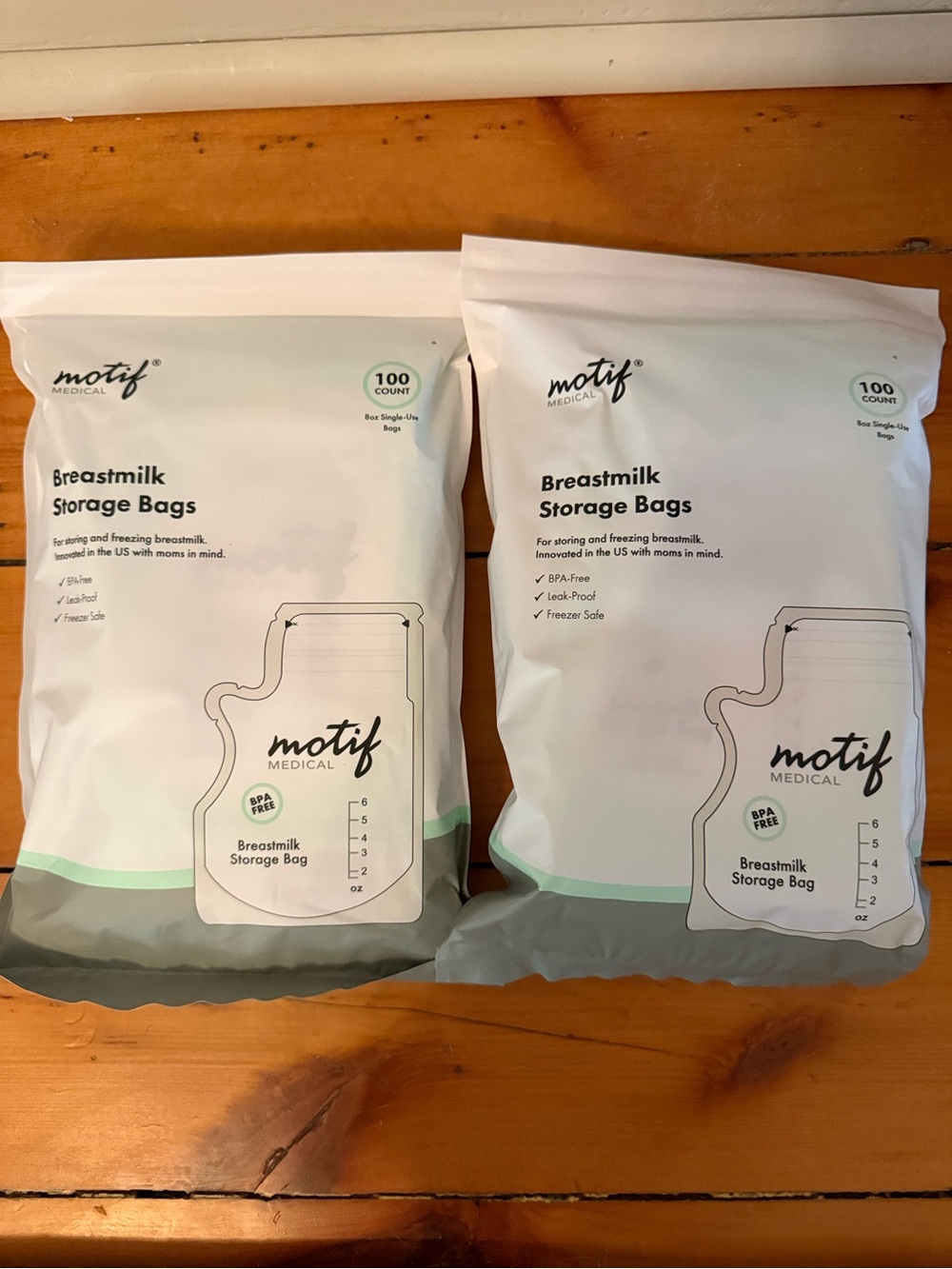 Motif Medical Breastmilk Storage Bags (2 Packs)